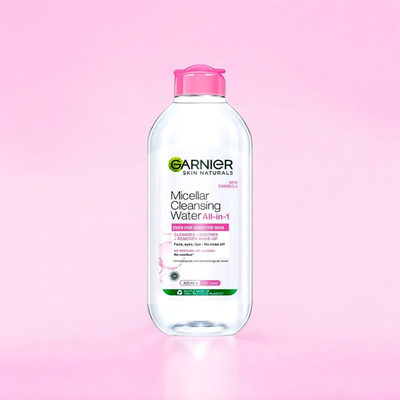 Nước Tẩy Trang Garnier Micellar Cleansing Water Cho Da Nhạy Cảm (400ml)