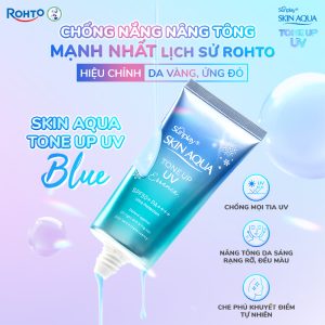 Tinh Chất Chống Nắng Hiệu Chỉnh Sắc Da Sunplay Skin Aqua Tone Up UV Essence (Blue) - SPF50+ PA++++